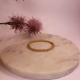 Bracelet jonc boule doré Bracelet jonc boule doré