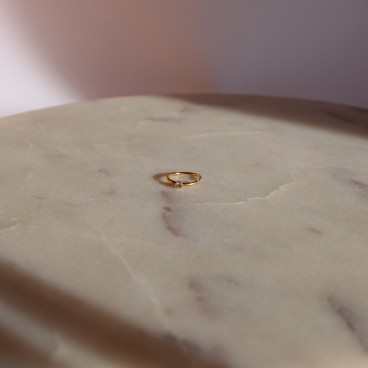 Piercing nez anneau strass rond