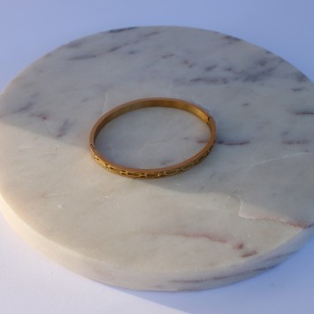 Bracelet jonc ajouré