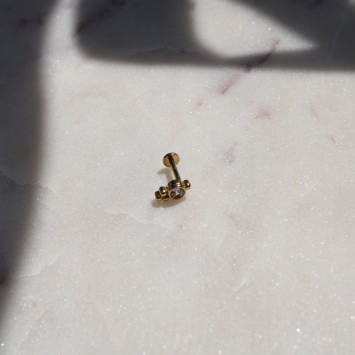 Piercing labret Pyrene