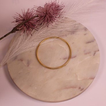 Bracelet jonc effet brossé