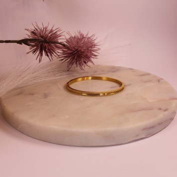 Bracelet jonc martelé