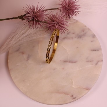 Bracelet jonc ajouré