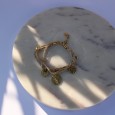 Bracelet médailles martelées Bracelet médailles martelées